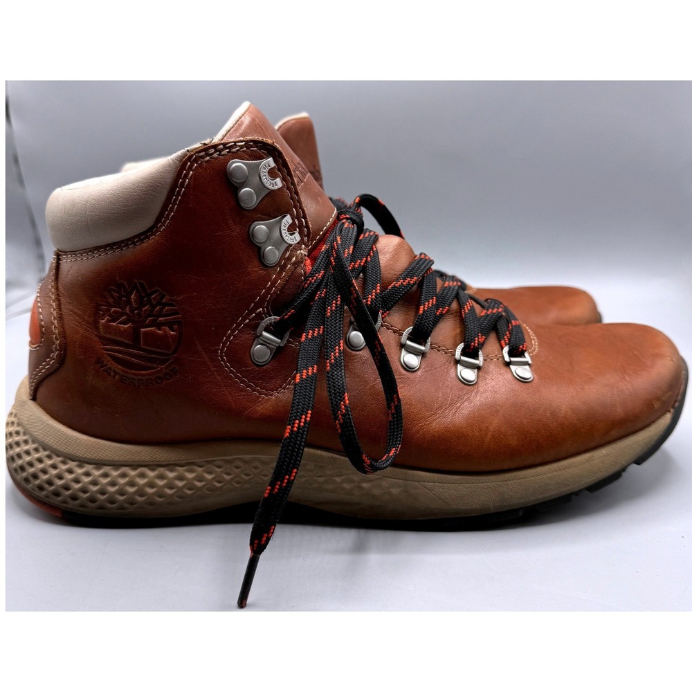 Timberland Aerocore Waterproof Leather Hiking Boots Mens 11.5 Brown A1RMA